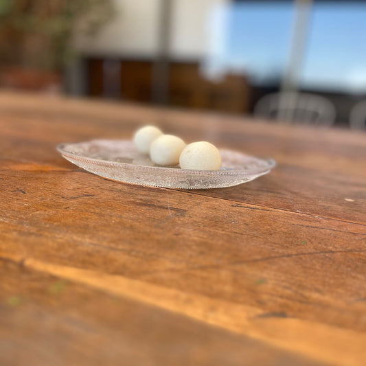 Trufas de naranja y chocolate blanco