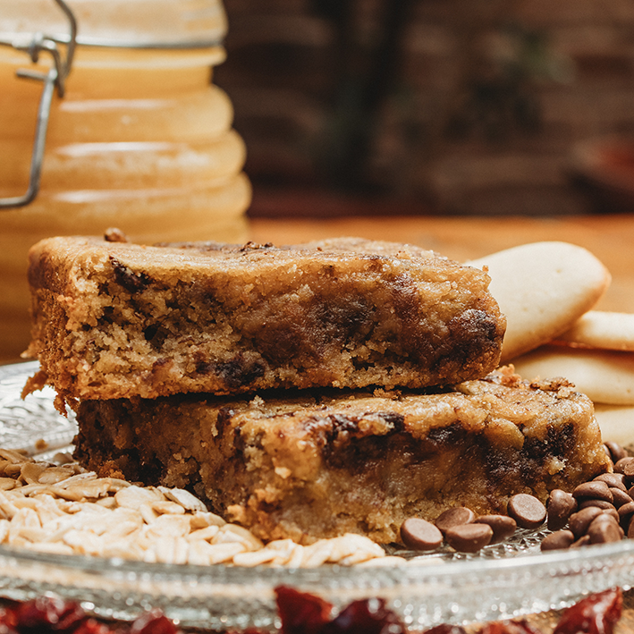 Brownie - Plátano con chips de chocolate
