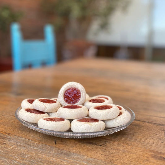 Galletas con mermelada