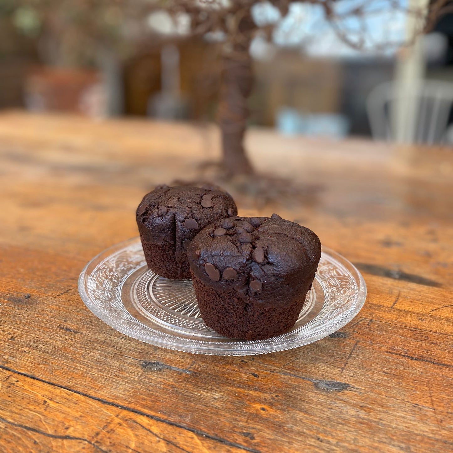 Muffin de chocolate