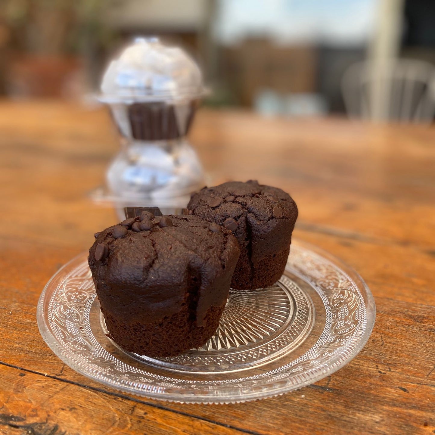 Muffin de chocolate