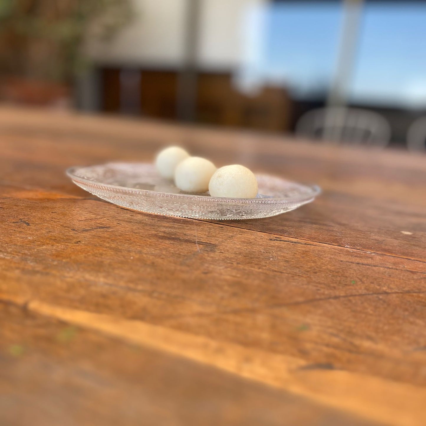 Trufas de naranja y chocolate blanco